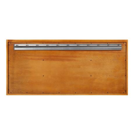 48" Dita Wall-Mount Vanity with Undermount Sink - Honey Oak