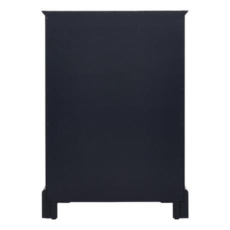 24" Quen Vanity With Rectangular Undermount Sink - Midnight Navy Blue