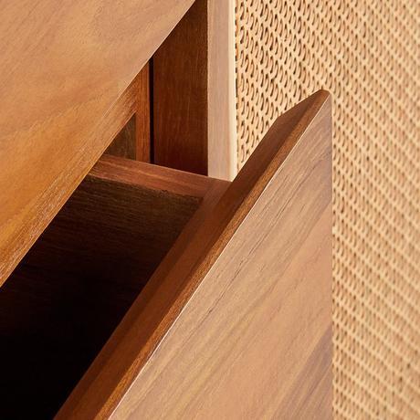 72" Simien Teak Double Vanity - Teak