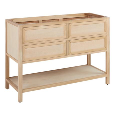 48" Robertson Vanity with Rectangular Undermount Sink - Unfinished