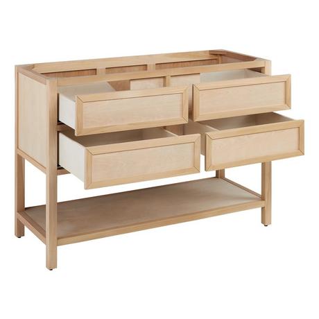 48" Robertson Vanity with Rectangular Undermount Sink - Unfinished