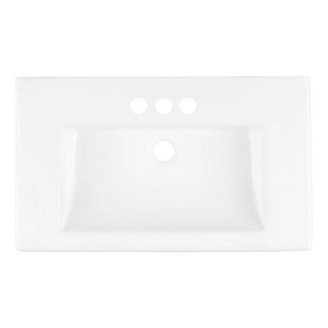 24" Fircrest Vanity with Integral Sink - Charcoal