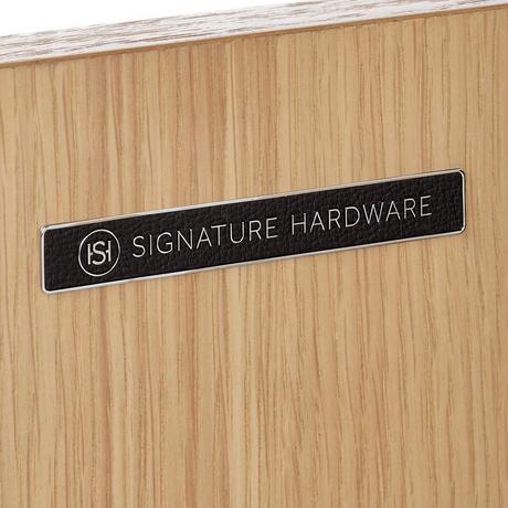 24" Fircrest Vanity with Integral Sink - Sandy Oak