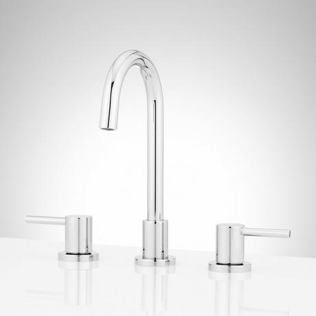 Lexia Widespread Gooseneck Bathroom Faucet