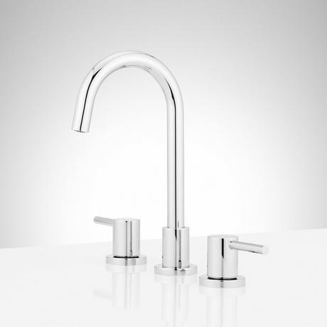 Lexia Widespread Gooseneck Bathroom Faucet