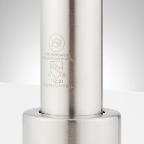 Lexia Widespread Gooseneck Bathroom Faucet