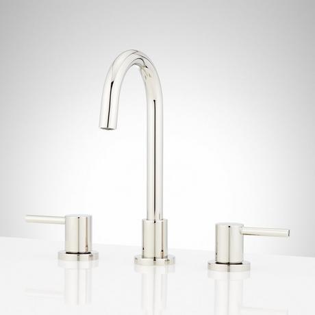 Lexia Widespread Gooseneck Bathroom Faucet