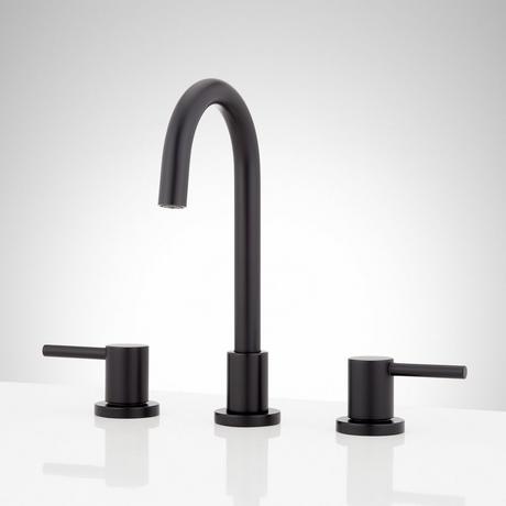 Lexia Widespread Gooseneck Bathroom Faucet