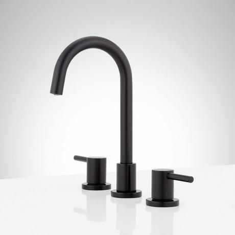 Lexia Widespread Gooseneck Bathroom Faucet