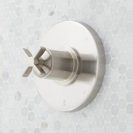 Vassor Pressure Balance Shower System with Slide Bar and Hand Shower