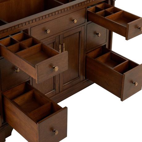 48" Claudia Vanity With Undermount Sink - Antique Coffee