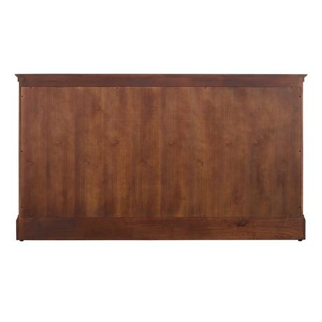 60" Claudia Double Vanity With Undermount Sinks - Antique Coffee