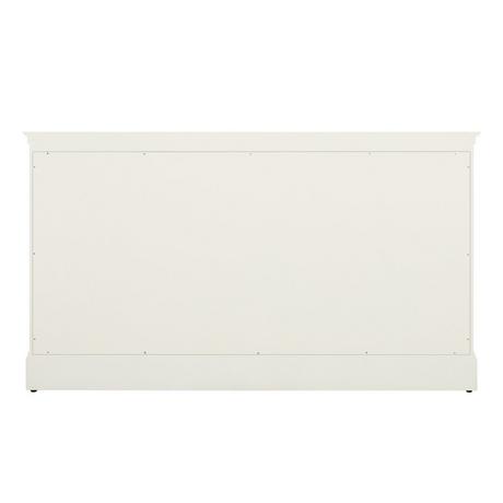 60" Claudia Double Vanity With Undermount Sinks - White