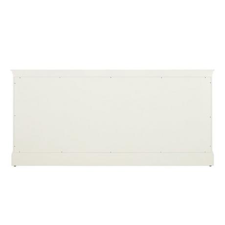 72" Claudia Double Vanity With Undermount Sinks - White