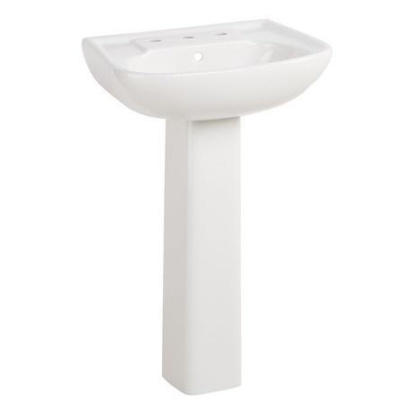 Rainsville Porcelain Pedestal Sink