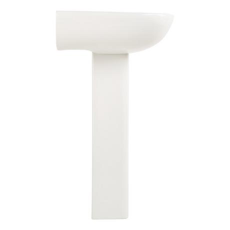 Rainsville Porcelain Pedestal Sink
