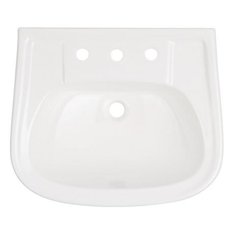 Rainsville Porcelain Wall-Mount Sink