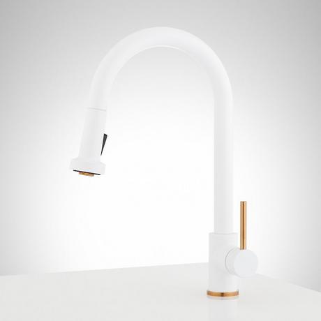 Ridgeway Pull-Down Two-Tone Kitchen Faucet