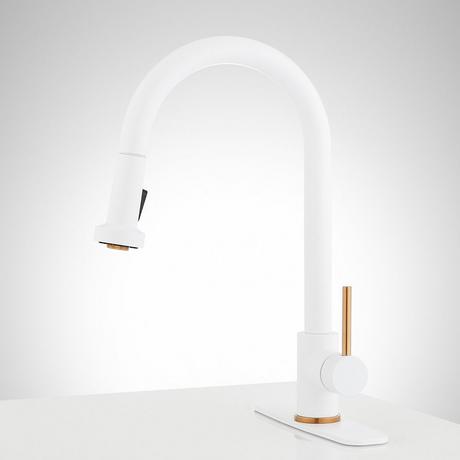 Ridgeway Pull-Down Two-Tone Kitchen Faucet
