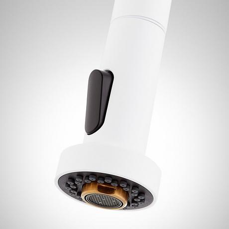 Ridgeway Pull-Down Two-Tone Kitchen Faucet