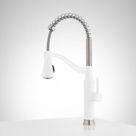 Caribana Single Handle Two-Tone Kitchen Faucet