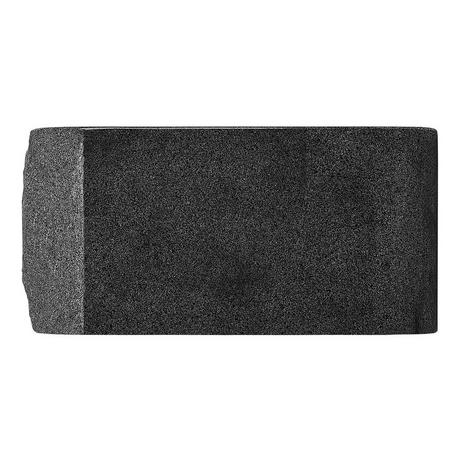 30" Finbrook Chiseled Granite Farmhouse Sink - Black