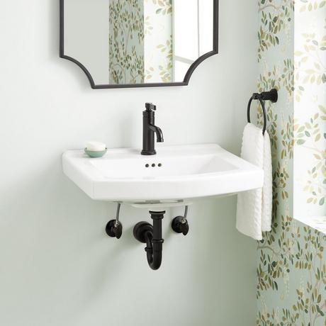 Pennfield Porcelain Wall Mount Sink