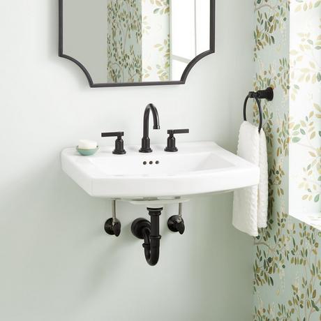 Pennfield Porcelain Wall Mount Sink