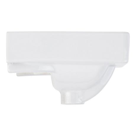 Brynsdale Porcelain Wall Mount Sink - Single-Hole