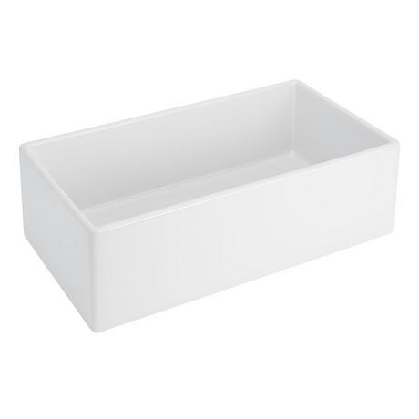 33" Rowena Fireclay Farmhouse Sink - White