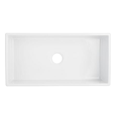 36" Rowena Fireclay Farmhouse Sink - White