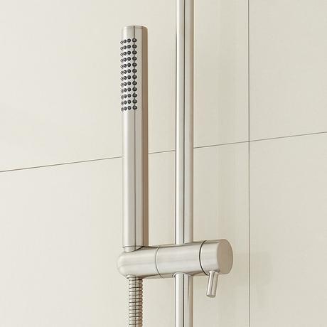 Drea Pressure Balance Shower System with Slide Bar and Hand Shower
