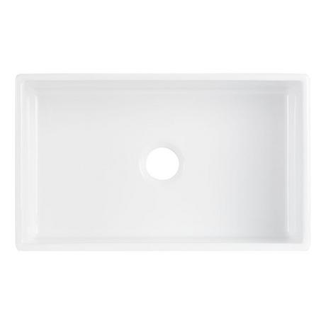 30" Rowena Fireclay Farmhouse Sink - White