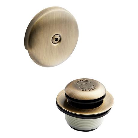 Alcove Tub Pop-Up Drain & Overflow Cover