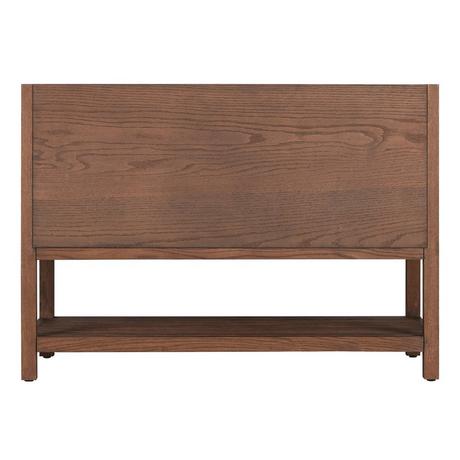 48" Ansbury Console Vanity with Rectangular Undermount Sink - Homestead Oak