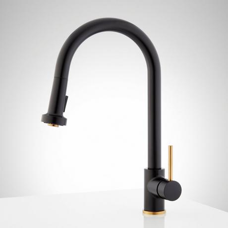 Ridgeway Pull-Down Two-Tone Kitchen Faucet