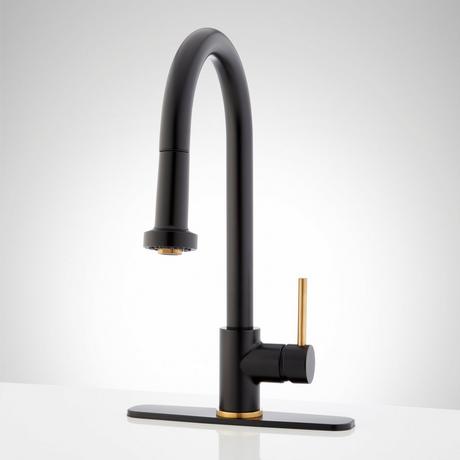 Ridgeway Pull-Down Two-Tone Kitchen Faucet