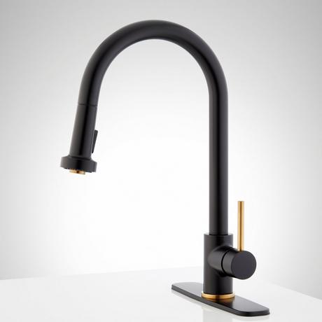 Ridgeway Pull-Down Two-Tone Kitchen Faucet