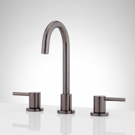 Lexia Widespread Gooseneck Bathroom Faucet