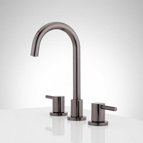 Lexia Widespread Gooseneck Bathroom Faucet