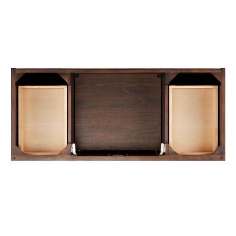 48" Patzi Vanity with Rectangular Undermount Sink - Chocolate Bark Brown