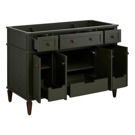 48" Elmdale Vanity - Dark Olive Green - Vanity Cabinet Only