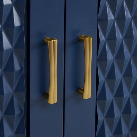 48" Thorton Mahogany Vanity for Rectangular Undermount Sink - Bright Navy Blue