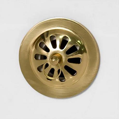 Daisy Wheel Overflow Cover with Bolt