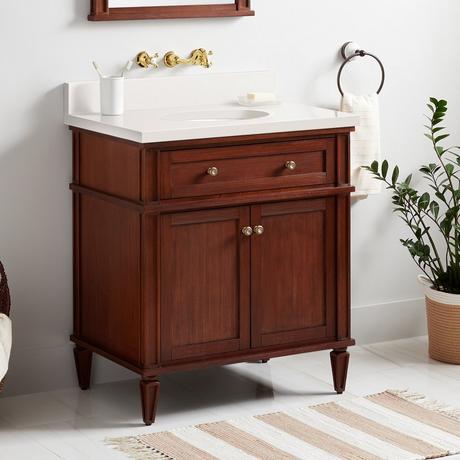 30" Elmdale Vanity for Undermount Sink - Antique Brown