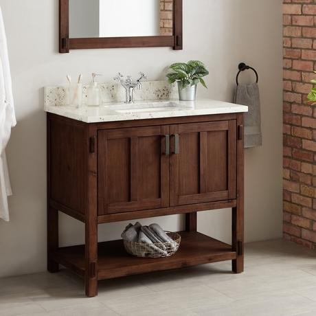 36" Morris Console Vanity for Rectangular Undermount Sink
