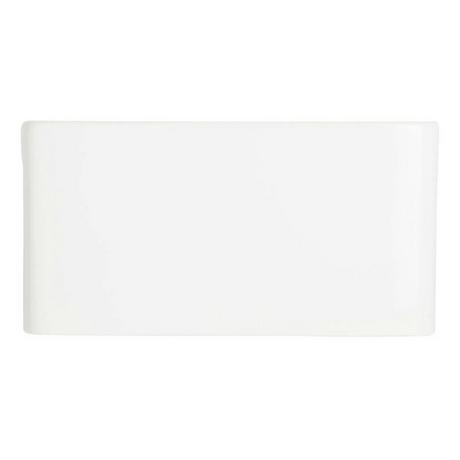 33" Brelsford Fireclay Farmhouse Sink - Gray Medallion Motif