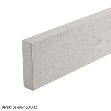 61" 3cm Quartz Vanity Backsplash